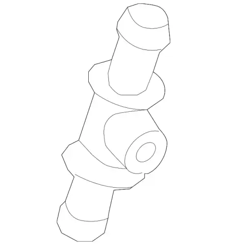 фланец системы охлаждения ! Audi Q3/Q7 12>, VW Golf 10-14 N90693101 VAG