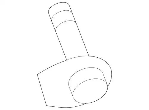 Болт MITSUBISHI GALANT 96- заднего рычага (10702070/060820/0180749/52) MB844532