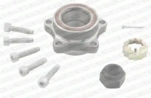 к-кт подшипника ступицы передней! в сборе со ступицей Ford Transit FWD 00> R152.60 SNR