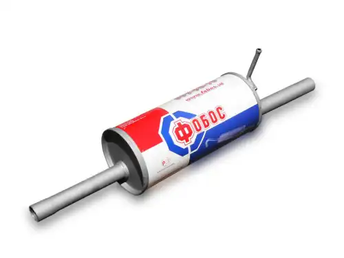 ГЛУШИТЕЛЬ RENAULT LOGAN ФОБОС ЗАКАТАННЫЙ 48791 FOBOS