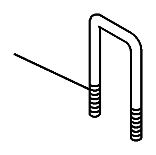 Стремянка рессоры ISUZU 1-51371-195-2