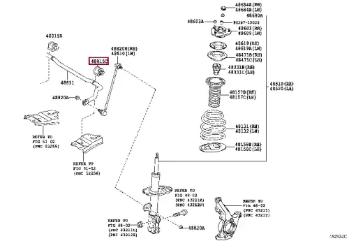 втулка стабилизатора переднего левая!  Toyota Rav4 ACA30 2.0VVTi 05-09 488150F040 TOYOTA / LEXUS