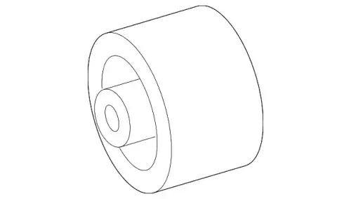 сайлентблок рычага плавающий! MB W124-W210 85> 222 333 15 00