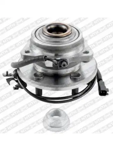 к-кт подш. ступ. перед. лев.! +ступица, c ABS Jeep Cherokee 2.4-3.7i/2.5-2.8 CRDi 4x4 01-08 R186.28 SNR