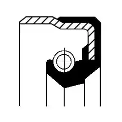 сальник! 24x36/37x8.5/17.7 010 296 02B CORTECO