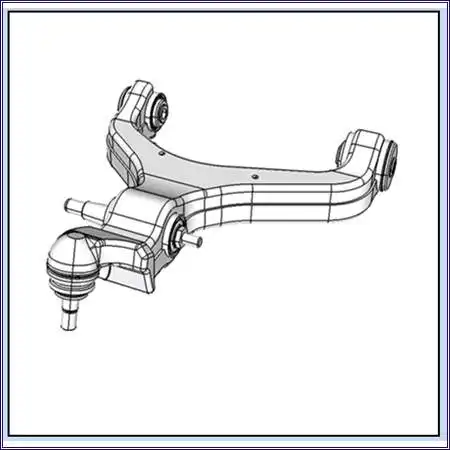 Рычаг подвески SSANGYONG 4450109100