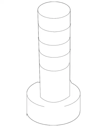 болт с внутренним многогранником! M6x16 Audi Q7 15> N10347003 VAG