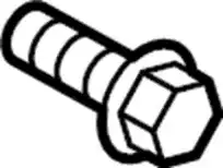 болт шкива балансирного вала!м6х16,5мм VAG WHT001163B