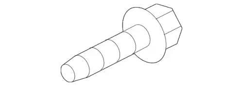 болт! М6х22 VW Tiguan 07-11/Passat B7 11-15/Touareg 10-18 WHT005451 VAG