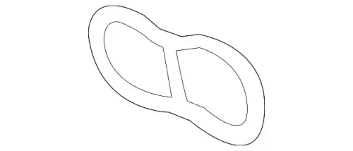 прокладка корпуса масляного фильтра! Skoda Superb, VW Passat/Touareg 11> 03H115441 VAG