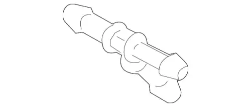 фланец системы охлажд.! Audi, VW 1K0121087B VAG