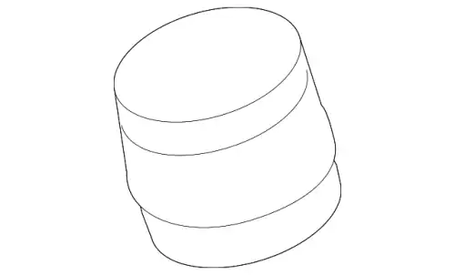 патрубок!VW/Audi 1K0129627C VAG