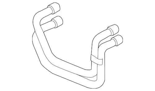 патрубок! VW, Audi 7L6122073J VAG