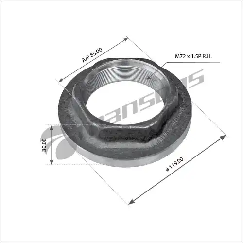 Гайка автомобильная MANSONS 600.127