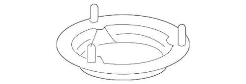 проставка пружины передней! Hyundai Solaris 11> 546232K000