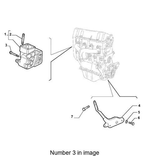 БОЛТ 46547701 FIAT