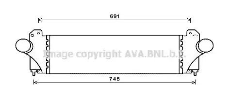 Интеркулер AVA IV4129