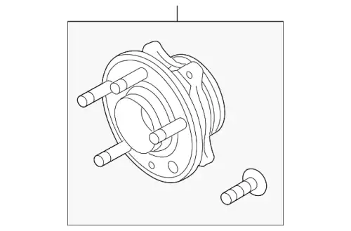 к-кт подшипника ступицы! Ford Explorer 11> BB5Z-1104-A