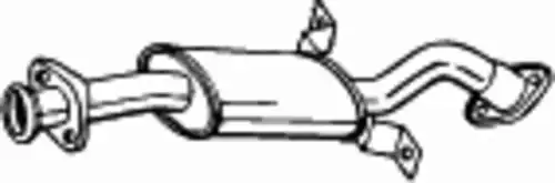 глушитель передняя часть! Mitsubishi Pajero 2.5TD 90-96 177-255 BOSAL