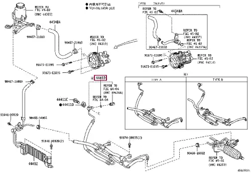 Шланг ГУР TOYOTA / LEXUS 4441060740