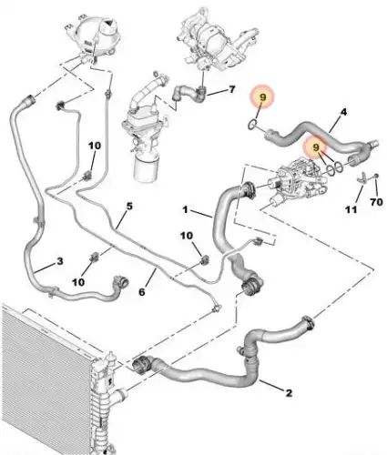 сальник! Citroen C4 Picasso 1340 87 PSA