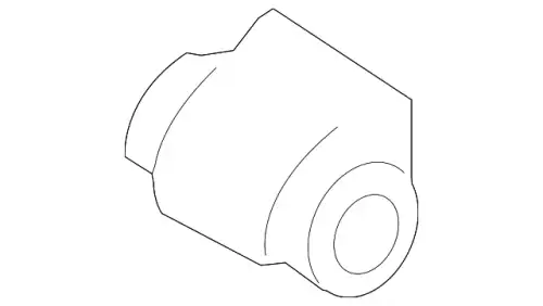 втулка стабилизатора переднего! Land Rover Range Rover Evoque 11> LR030743