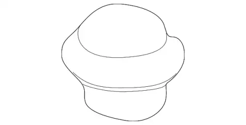 ПОДУШКА РАДИАТОРА MB356979 MITSUBISHI