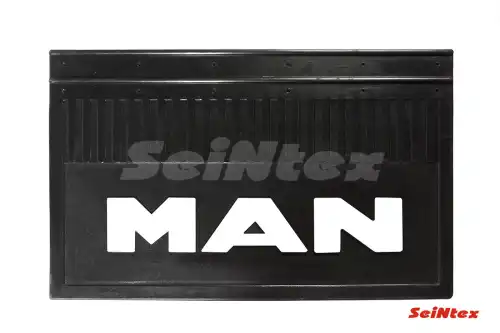 к-т брызговиков! с надписью, задние 600x400mm MAN 82303 SEINTEX