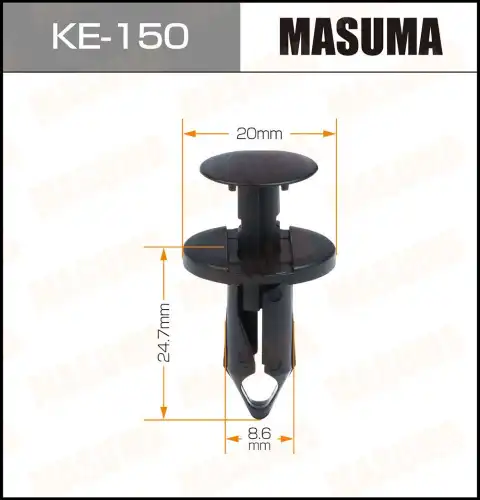 заклёпка вставная! Audi A4 B6 KE150 MASUMA