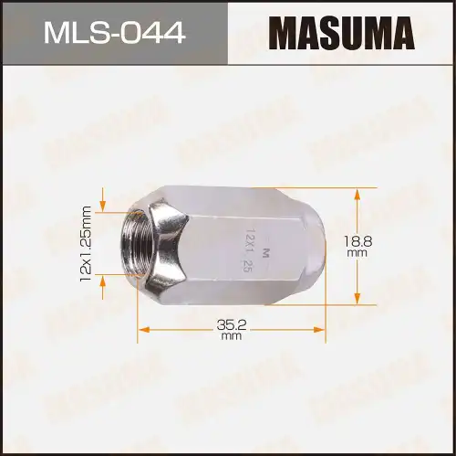 Гайка автомобильная MASUMA MLS044