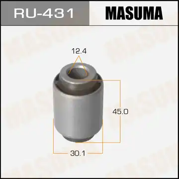 сайлентблок зад. попереч. тяги! Nissan Almera N15 95-00/ Primera P11/WP11 95> RU431 MASUMA