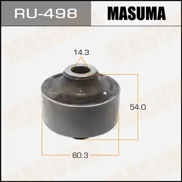 сайлентблок рычага переднего задний! Mitsubishi Outlander 2.0/2.4 05> RU-498 MASUMA