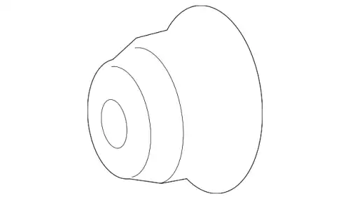 сайлентблок рычага перед.! MB 166 11> 166 333 00 00