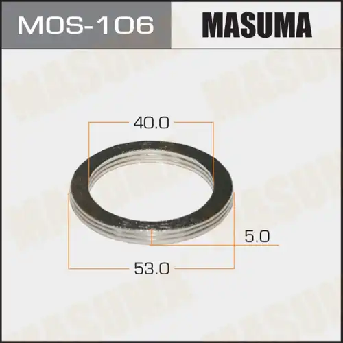 Прокладка глушителя MASUMA MOS-106
