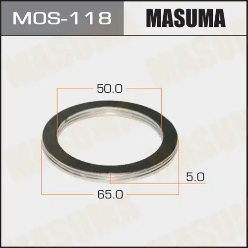 Прокладка глушителя MASUMA MOS-118