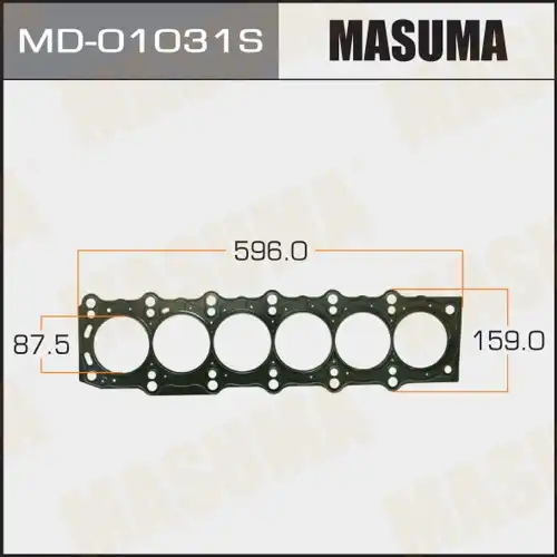 Прокладка ГБЦ MASUMA MD-01031S