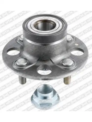 к-кт подшипника ступицы задней! в сборе со ступицей Honda Jazz III ABS R174.91 SNR