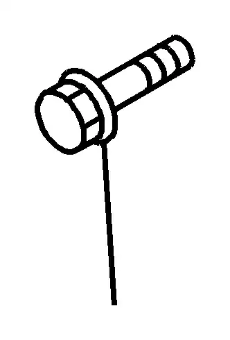 0520106160 Болт M6X16 (0520106160) ISUZU