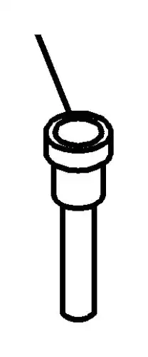 направляющая топливной форсунки! с 0-кольцом ISUZU 8980184620