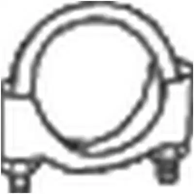 Хомут глушителя BOSAL 250-245