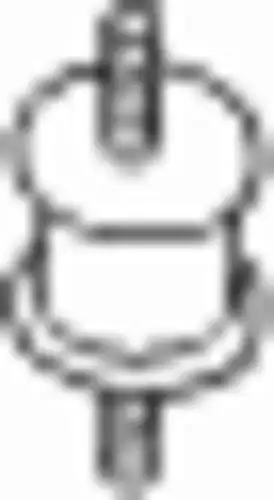 крепление глушителя! Opel Frontera 2.0/2.2/2.8TD/Monterey 3.2/3.1TD 91-98 255-473 BOSAL