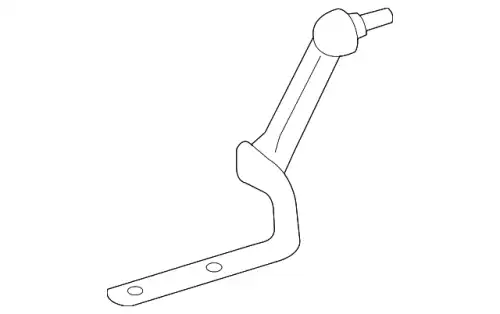 тяга уровня датчика кузова! MB 164 320 28 32