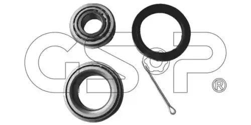 к-кт подшипника ступицы зад.! Opel Vectra/Kadett<92/Corsa